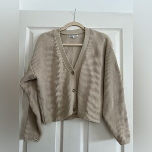 Reformation Jessa Cotton Cardigan